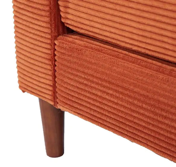 Orange For Domestic Linen Sofa Seats