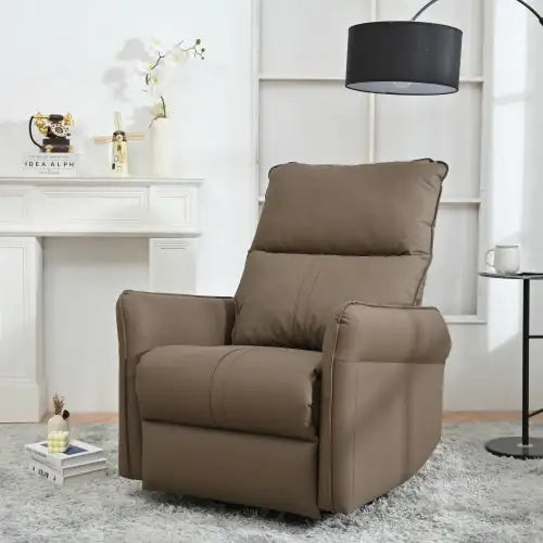 Electric Gliding Recliner Sofa With USB Port