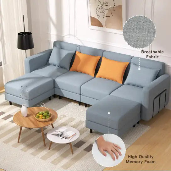Combination Sofa Modular Sofa Can Be Combined Freely