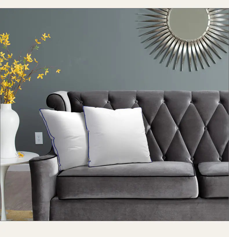 White Duck Down Cushion Insert for Sofa and Backrest