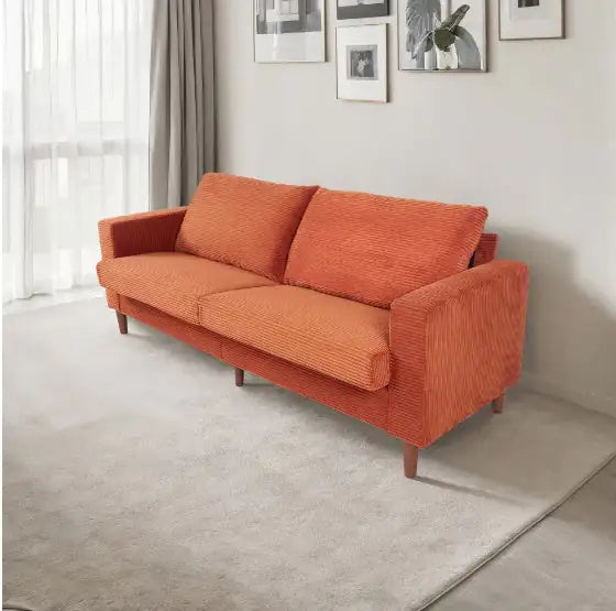 Orange For Domestic Linen Sofa Seats