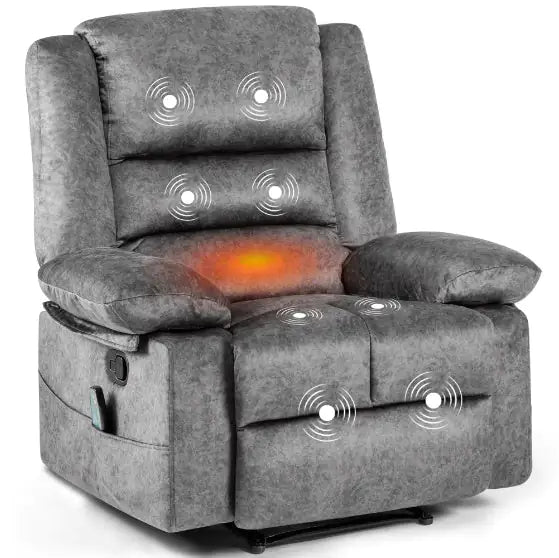 Grey Massage Lounger Sofa