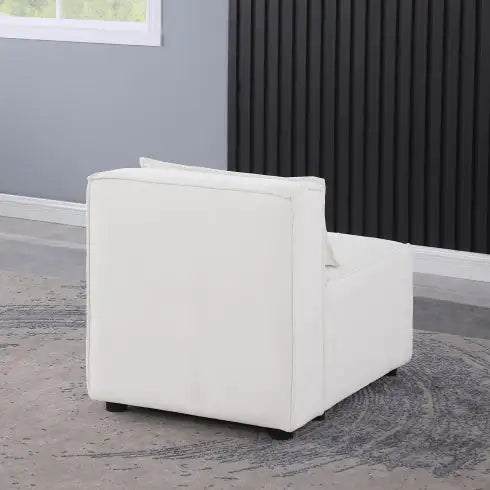 Modular Sofa Grayish Blue Chenille Fabric, Simple And Grand, The Seat And Back Is Very Soft. This Is Also A KNOCK DOWN Sofa