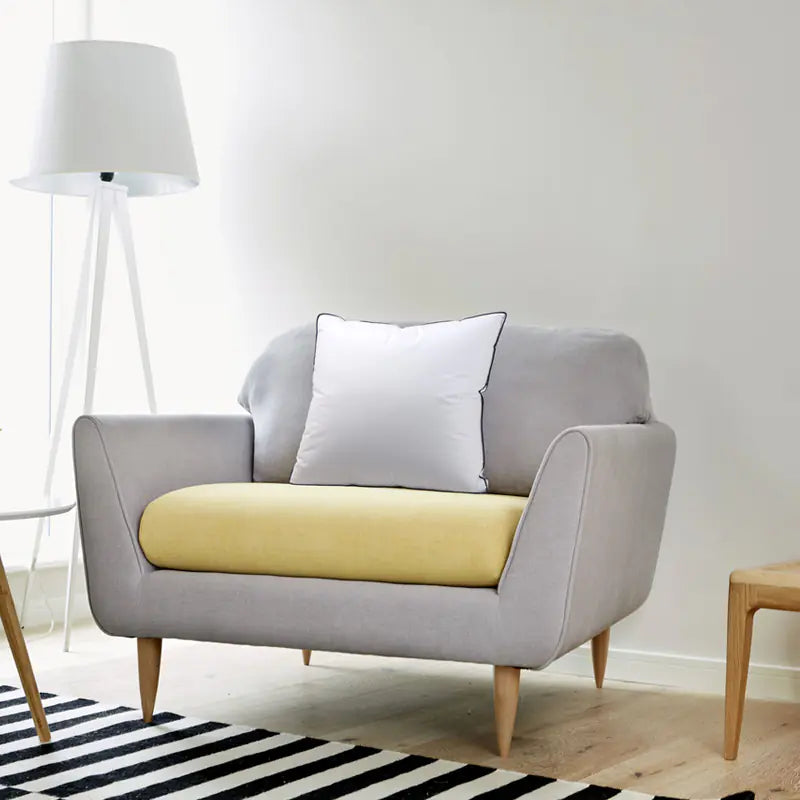 White Duck Down Cushion Insert for Sofa and Backrest