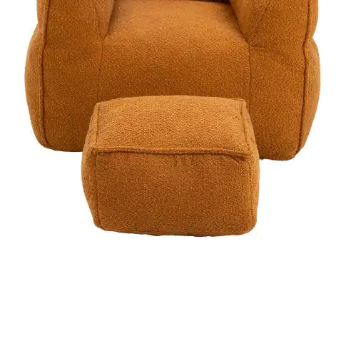 COOLMORE Bean Bag Chair Lazy Sofa Footstool Durable Comfort Lounger High Back Bean Bag Chair Couch For Adults And Kids, Indoor    Outdoor