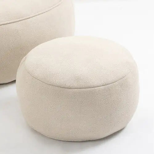 Bedding Bean Bag Sofa Chair High Pressure Foam Bean Bag Chair Material With Padded Foam Padding Compressed Bean Bag With Footrest